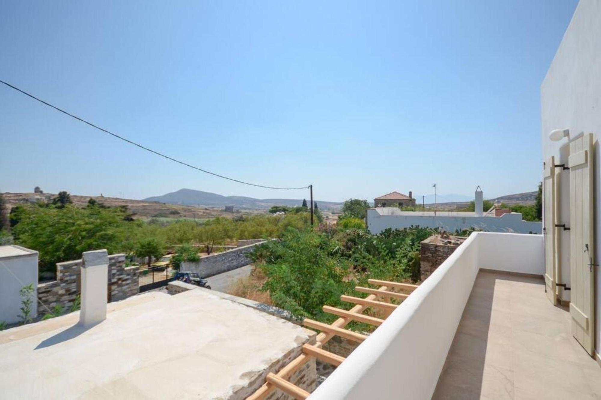 Villa Anthemion Naxos With Outdoor Jacuzzi Ano Sangrion Ngoại thất bức ảnh