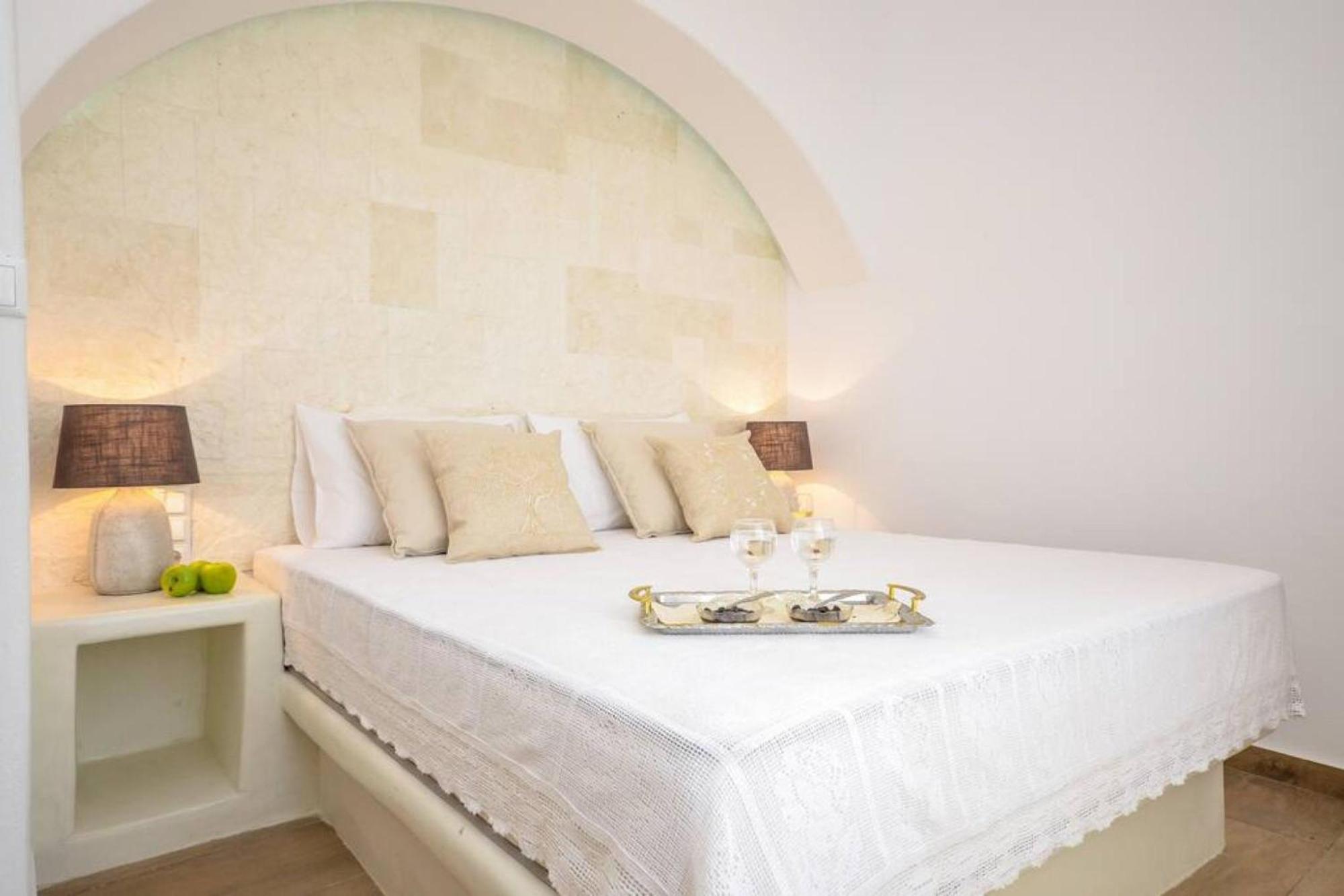 Villa Anthemion Naxos With Outdoor Jacuzzi Ano Sangrion Ngoại thất bức ảnh
