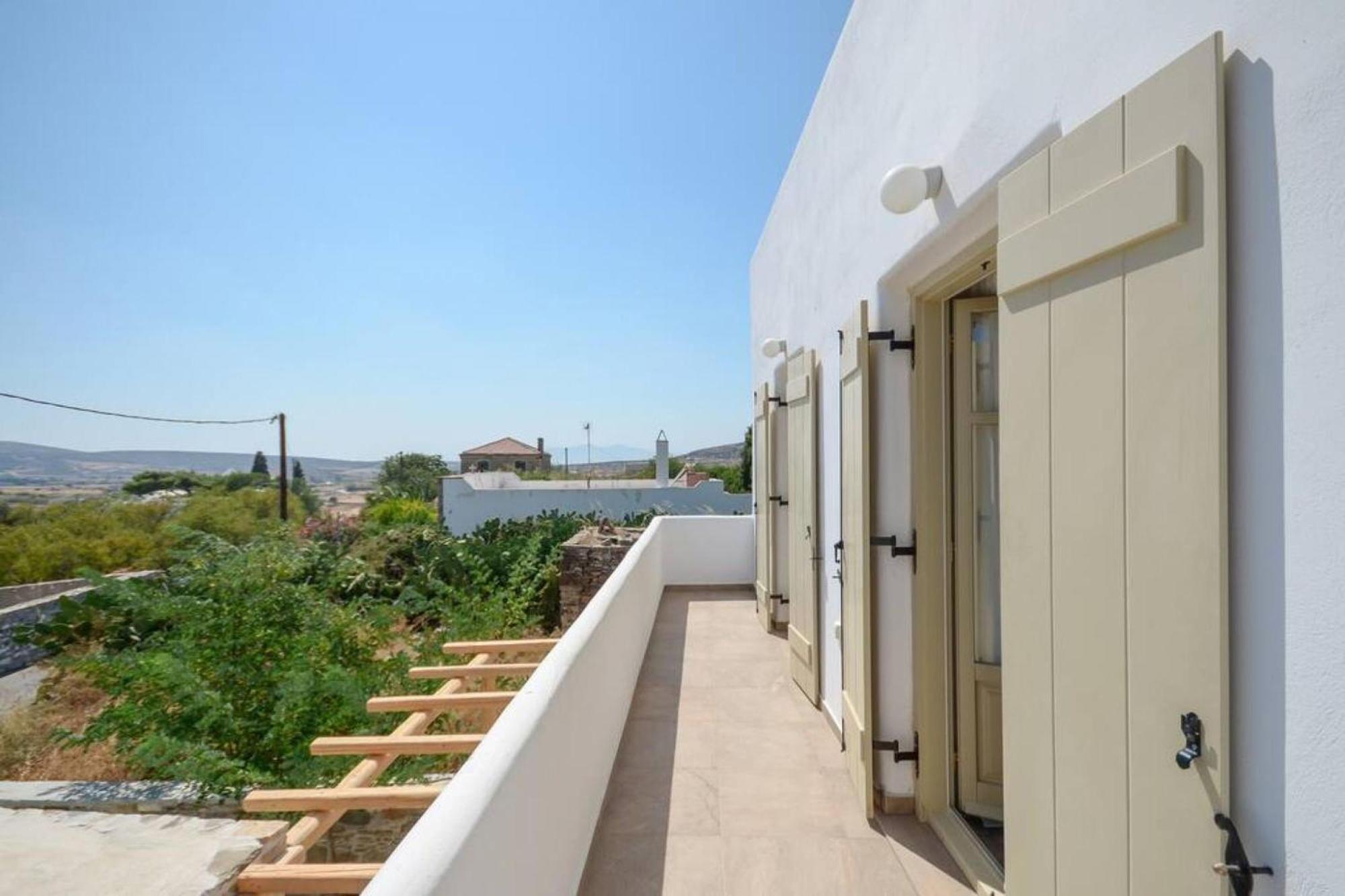Villa Anthemion Naxos With Outdoor Jacuzzi Ano Sangrion Ngoại thất bức ảnh
